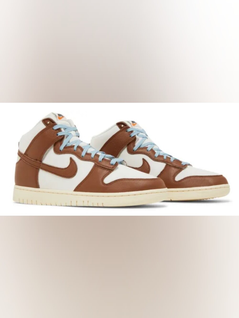 Nike Dunk High Vintage 'Certified Fresh - Pecan' Sneakers Men's Size 9 Like New
